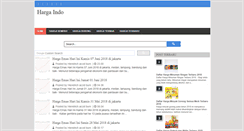 Desktop Screenshot of hargaindo.com