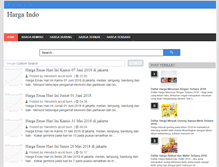 Tablet Screenshot of hargaindo.com